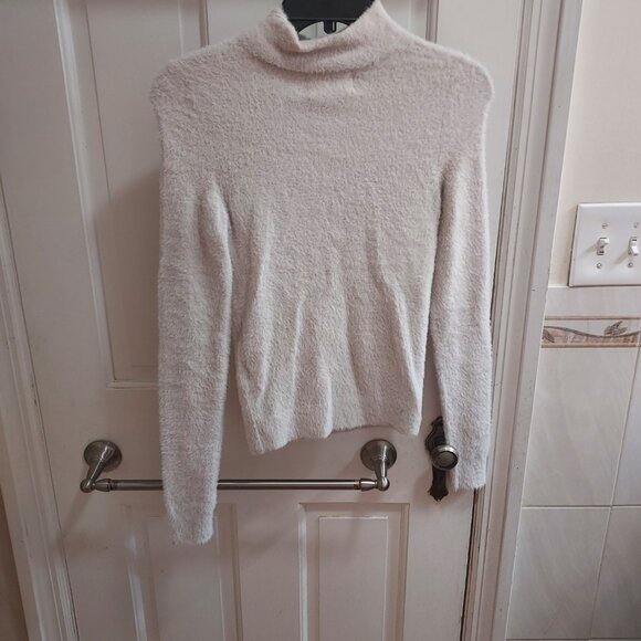 Isabel Marant White Mayers Cutout Mock Neck Peekaboo Sweater - Picture 7 of 7